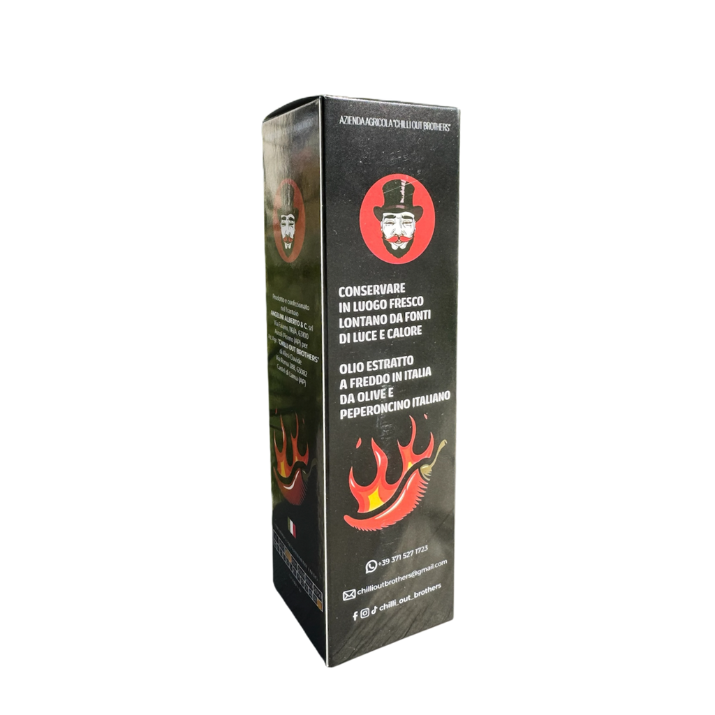 Olio Extravergine di Oliva al Peperoncino Habanero - Confezione Regalo 100ml