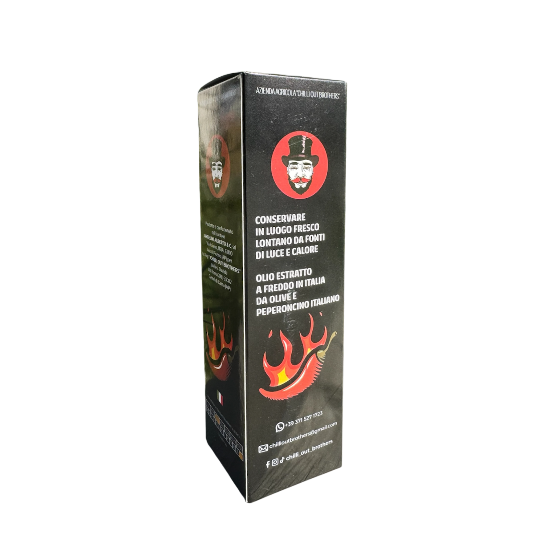 Olio Extravergine di Oliva al Peperoncino Habanero - Confezione Regalo 100ml