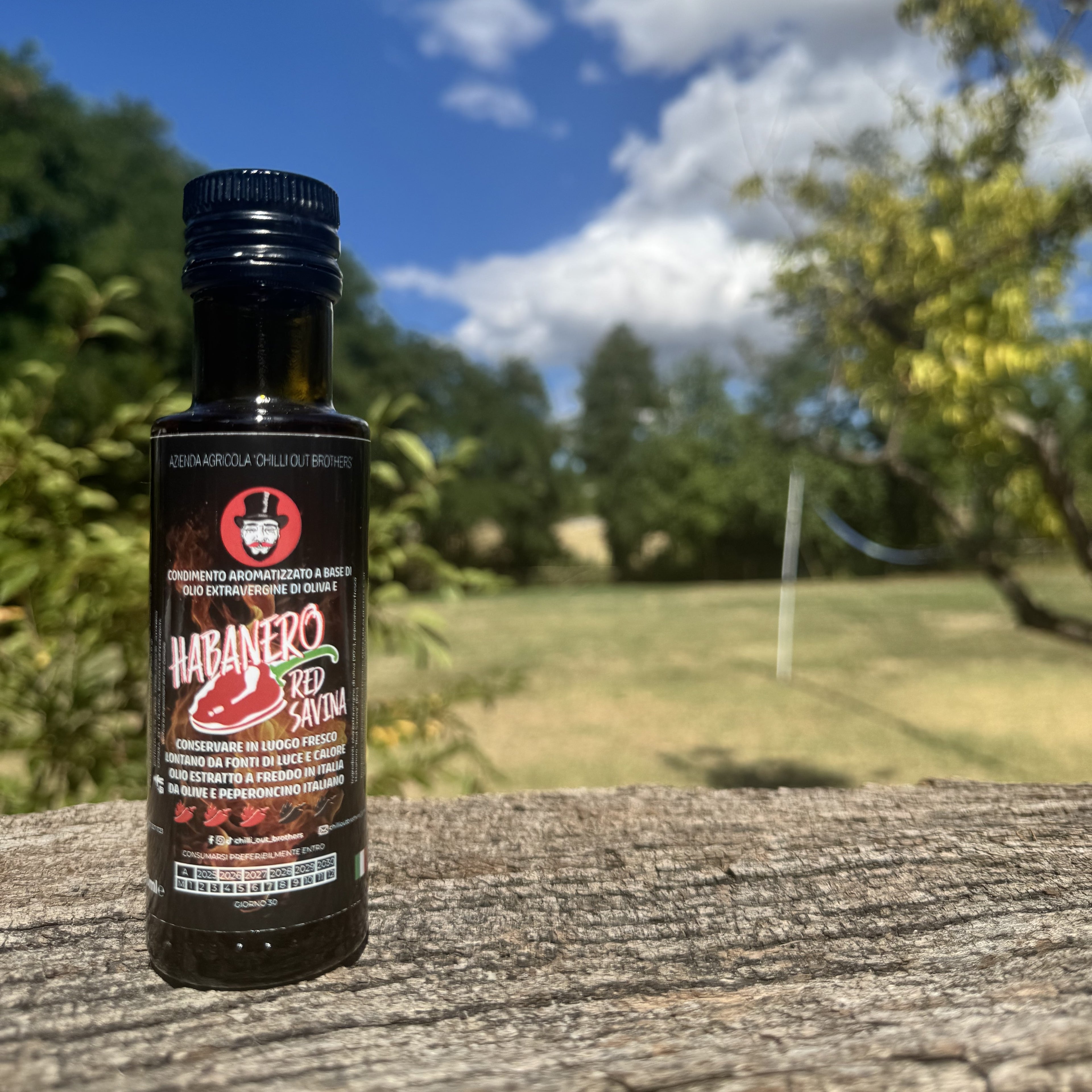 Olio Extravergine di Oliva al Peperoncino Habanero - Confezione Regalo 100ml
