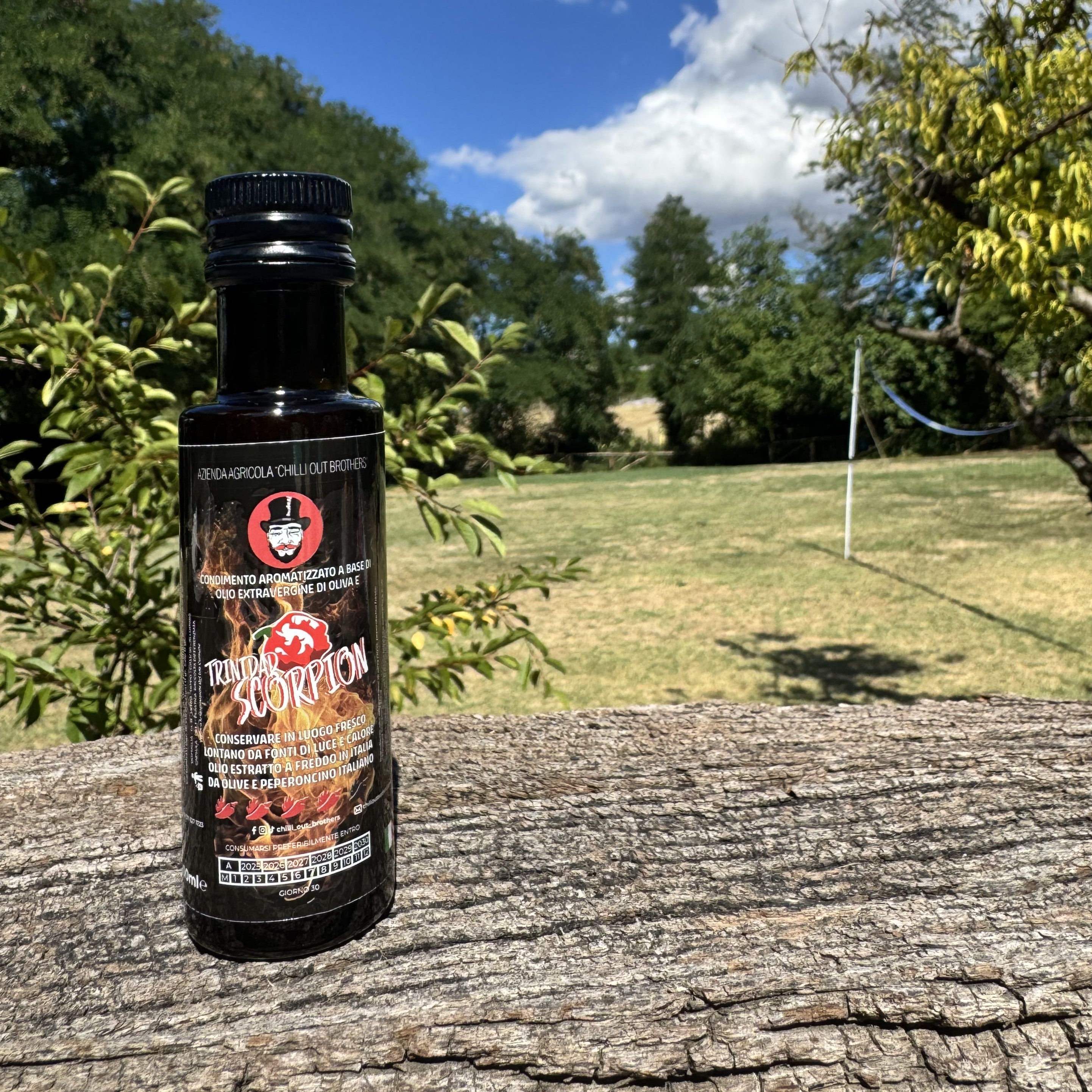 Olio Extravergine di Oliva al Peperoncino Scorpion - Confezione Regalo 100ml